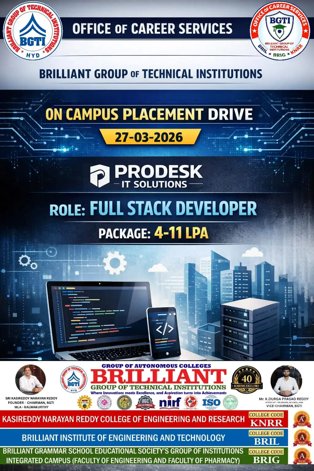 Prodesk Campus Drive 27-03-2026
